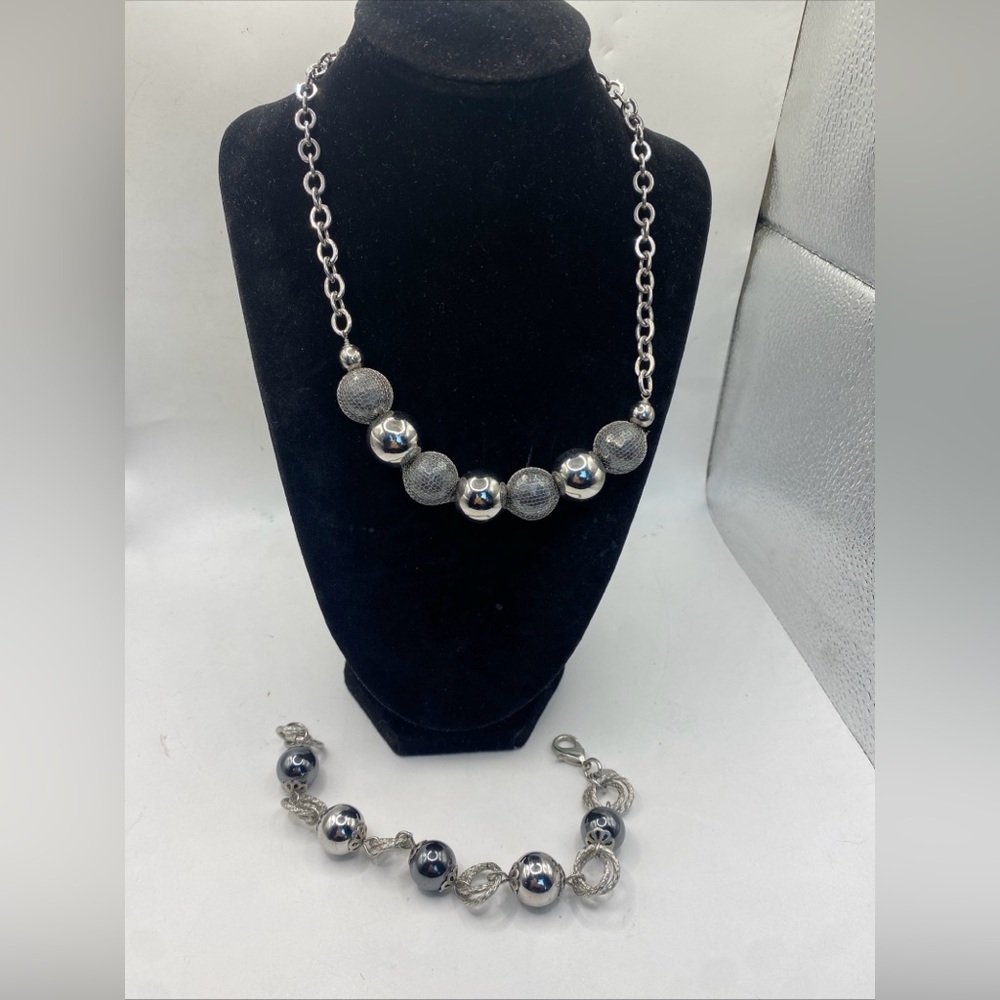 Simona Collini Italy Necklace and Bracelet Set